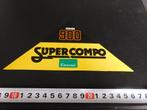 sticker SANSUI series 900 Supercompo, Ophalen, Zo goed als nieuw, Bedrijf of Vereniging