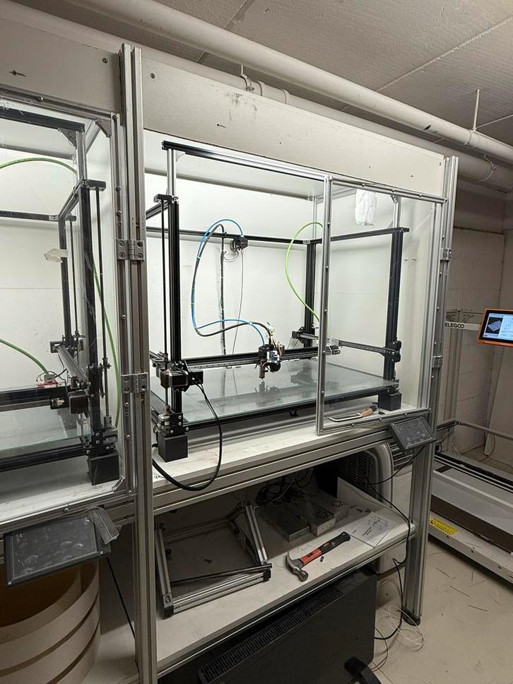 3D Printers - Duet, 2.85 nozzle, Super Vulcano, Groot volume, Computers en Software, 3D Printers, Gebruikt, Ophalen