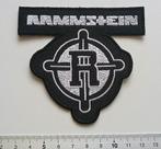 Rammstein erg mooie en nieuwe shaped patch nieuw 36, Verzenden, Nieuw, Kleding