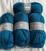 Durable comfy garen, 4 bollen kleur petrol,nr 375, Ophalen of Verzenden, Nieuw, Breien of Haken, Wol of Garen