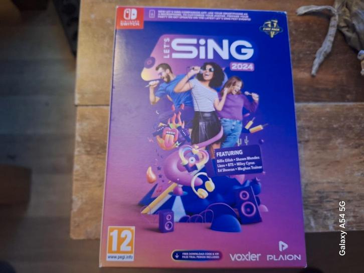 Let's Sing 2024, Spelcomputers en Games, Games | Nintendo Switch, Gebruikt, Muziek, 1 speler, Vanaf 12 jaar, Ophalen of Verzenden