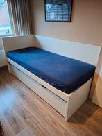 IKEA Eenpersoonsbed met onderschuifbed, Ophalen, Gebruikt, 90 cm, Eenpersoons