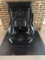 Antiek gietijzeren haardstel, Ophalen, Gebruikt