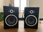 Wharfedale laser 60 bookshelf speakers, Gebruikt, 60 tot 120 watt, Front, Rear of Stereo speakers, Ophalen