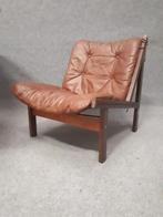 Thorbjorn Afdal vintage fauteuil, Huis en Inrichting, Fauteuils, Ophalen, Gebruikt, 75 tot 100 cm, Hout