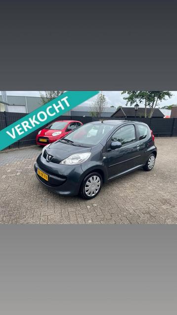 Peugeot 107 1.0 12V 3DR 2007 Grijs AIRCO NW APK NW KOPPELING beschikbaar voor biedingen