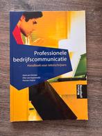 Professionele bedrijfscommunicatie - Handboek, Ophalen of Verzenden, Alpha, Zo goed als nieuw, HBO