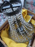 Kroonluchter/ hanglamp, Huis en Inrichting, Ophalen of Verzenden, Gebruikt, Glas, Klassiek