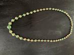 Vintage  victoriaanse glazen kralen ketting uniek exemplaar, Sieraden, Tassen en Uiterlijk, Kettingen, Overige materialen, Gebruikt