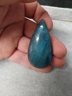 Grote labradoriet peer cabochon, Ophalen of Verzenden, Zo goed als nieuw