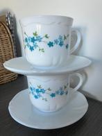 Arcopal veronica kop en schotel 2 twee stuks vintage, Huis en Inrichting, Keuken | Servies, Ophalen of Verzenden, Overige stijlen