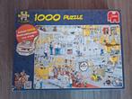 Jan van Haasteren - De chocoladefabriek 1000 stukjes, Hobby en Vrije tijd, Denksport en Puzzels, Ophalen of Verzenden, 500 t/m 1500 stukjes