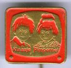 Klaasje & Pimpernel rood op koper strip speldje ( S_036 ), Verzamelen, Speldjes, Pins en Buttons, Verzenden, Nieuw, Figuurtje