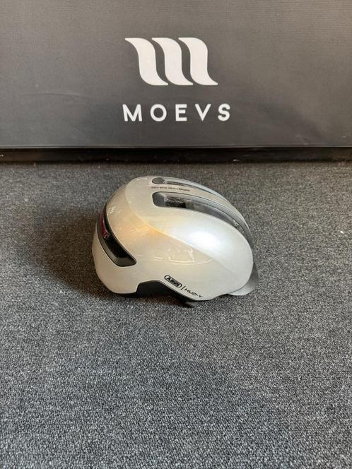 Abus HUD-Y Race Grey Maat S, Sport en Fitness, Wielrennen, Gebruikt, Helm, Ophalen