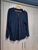 Dunne trui maat 48/50, Made in Italy, Blauw, Trui of Vest, Nieuw