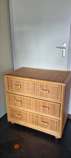 Rotan ladekast Dal Vera stijl boho commode retro, Ophalen of Verzenden