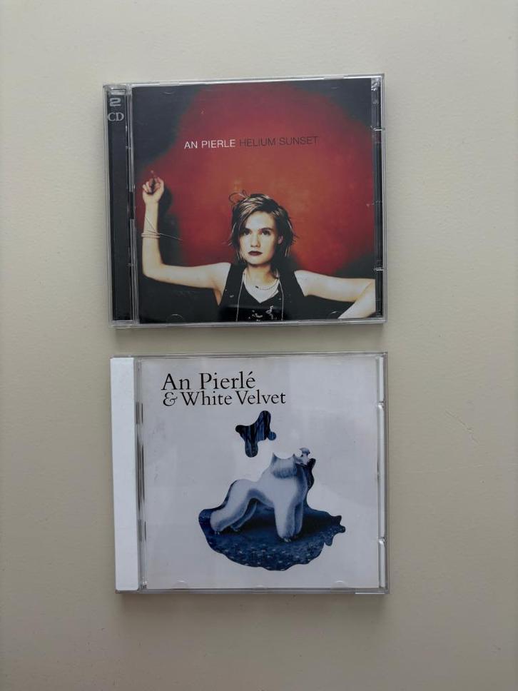 An Pierle - & White Velvet / Helium Sunset, Cd's en Dvd's, Cd's | Pop, Zo goed als nieuw, 1980 tot 2000, Ophalen of Verzenden
