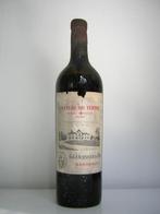 wijn 1934 Chateau Du Tertre Grand Cru Classe Margaux, Verzamelen, Frankrijk, Nieuw, Ophalen of Verzenden, Rode wijn
