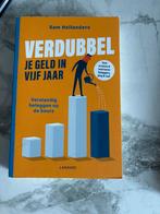 Verdubbel je geld in 5 jaar - Beleggen voor beginners, Ophalen of Verzenden, Zo goed als nieuw