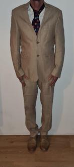 ONYS HOMME Linnen Pak - Parijse Elegantie, Ophalen of Verzenden, Zo goed als nieuw, Overige maten, Beige
