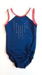 Turnpakje Donkerblauw Decathlon Domyos Meisje Maat 6-8 jaar, Blauw, Zo goed als nieuw, Turnpak(je), Kindermaat 122 t/m 140