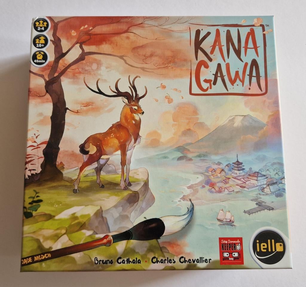 Kanagawa bordspel - Nieuw in doos, Een of twee spelers, Ophalen of Verzenden, Nieuw, Iello