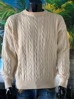 **PAUL & SHARK** ZGAN Mooie HEREN Cremé BRETAGNE Kabel Trui., Overige kleuren, Verzenden, Maat 56/58 (XL), Zo goed als nieuw