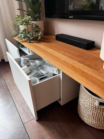 TV Meubel: IKEA Besta + Eiken Blad - Rotterdam - afbeelding 2