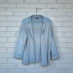 Purdey Blazer Vest Maat XL Licht Blauw Gebreid Open, P, P, Zo goed als nieuw, Purdey