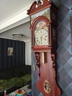 Friese dubbelkap met kwartier slag dubbele bel, Antiek en Kunst, Antiek | Klokken, Ophalen of Verzenden