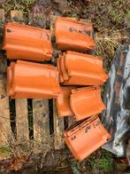 Monier dakpan vh-v hoek gevelpan rechts, Doe-het-zelf en Verbouw, Dakpannen en Dakbedekking, Ophalen, Gebruikt, Steen of Klei