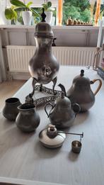 Antiek Kraantjes kan set, Ophalen of Verzenden