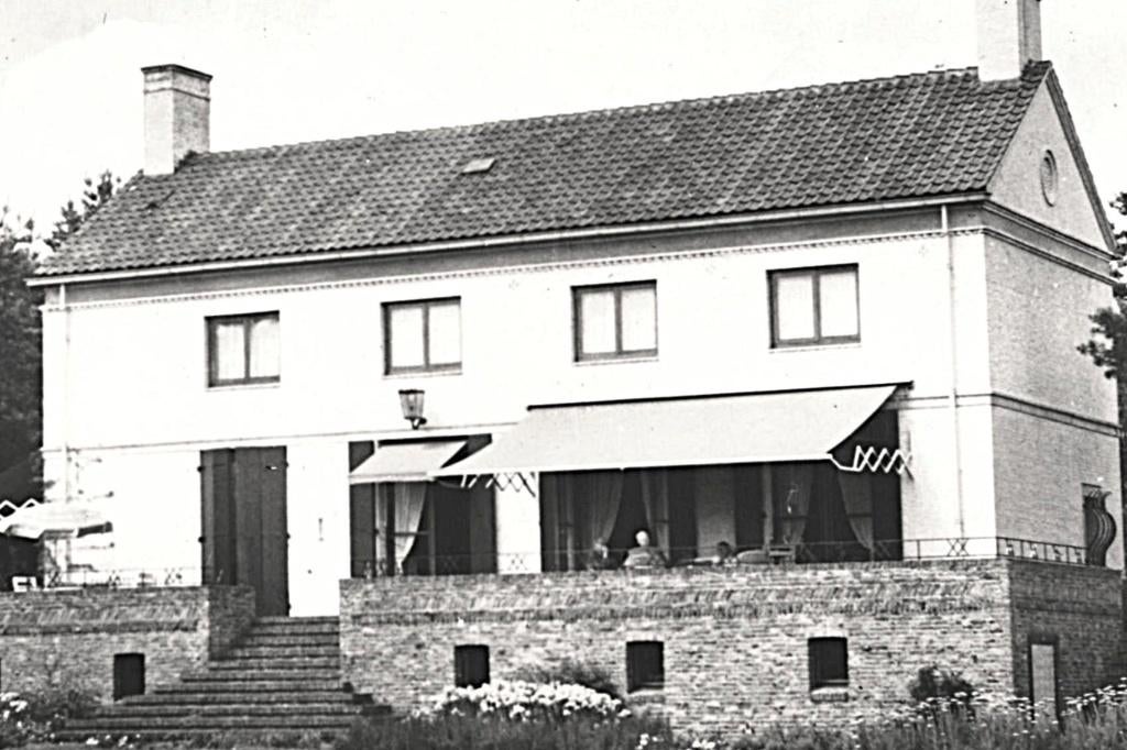 964564 Teteringen N Br Huize de Gouw 1959 Gelopen met zegel, Verzamelen, Ansichtkaarten | Nederland, Ophalen of Verzenden, 1940 tot 1960