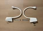 2x Wandlamp wit, Ophalen, Zo goed als nieuw