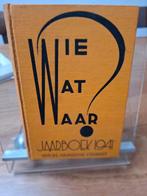 Wie Wat Waar Haagsche courant 1941 bijna ongebruikt., Boeken, Ophalen of Verzenden, Zo goed als nieuw