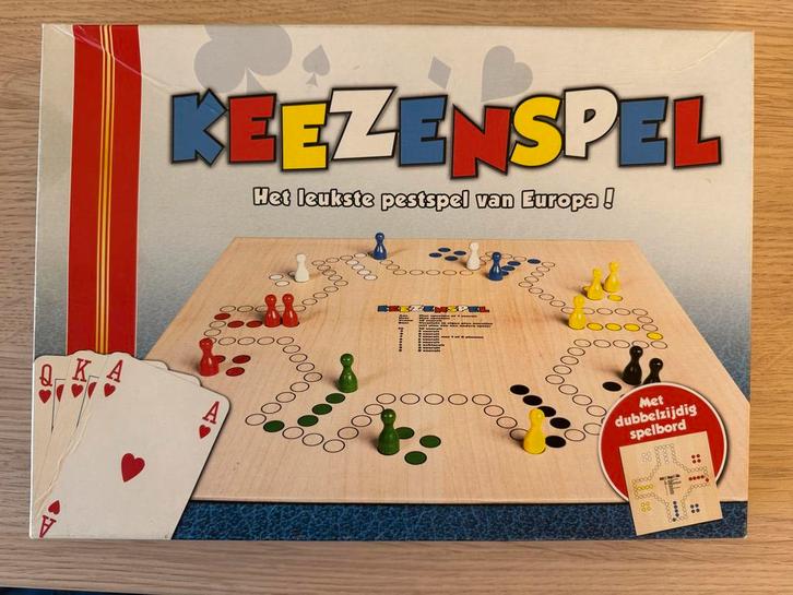 December tip! Keezenspel, Hobby en Vrije tijd, Gezelschapsspellen | Bordspellen, Gebruikt, Ophalen of Verzenden