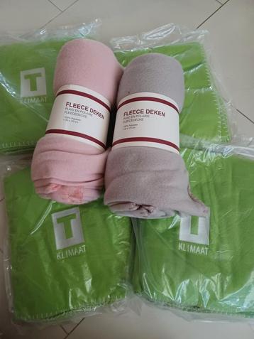 6x NIEUWE fleece dekens/fleecedeken 7,50 €alles 1 koop beschikbaar voor biedingen