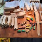 houten trein, Kinderen en Baby's, Speelgoed | Houten speelgoed, Ophalen, Gebruikt