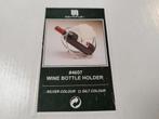 WIJNFLES HOUDER ZILVER, Overige materialen, Nieuw, Ophalen of Verzenden, Minder dan 5 flessen