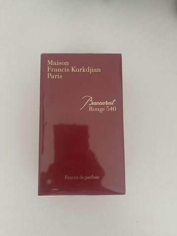 Baccarat rouge geseald  beschikbaar voor biedingen