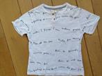 ZARA Baby t- shirt wit zwarte teksten maat 98, Meisje, Ophalen of Verzenden, Zo goed als nieuw, Zara