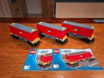 LEGO TREIN 7939 CONTAINER-WAGONS, Kinderen en Baby's, Speelgoed | Duplo en Lego, Ophalen of Verzenden, Zo goed als nieuw, Lego