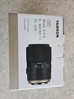 Tamron SP 90mm f/2.8 Di Macro 1:1 VC USD Lens, Ophalen of Verzenden, Gebruikt, Macrolens, Zoom