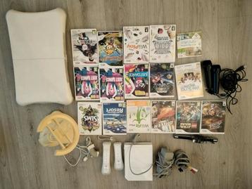 Nintendo Wii Compleet Pakket met Games & Accessoires beschikbaar voor biedingen