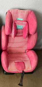 Lief roze autostoel 9-36 kg, Autogordel, Zo goed als nieuw, 9 t/m 36 kg, Ophalen