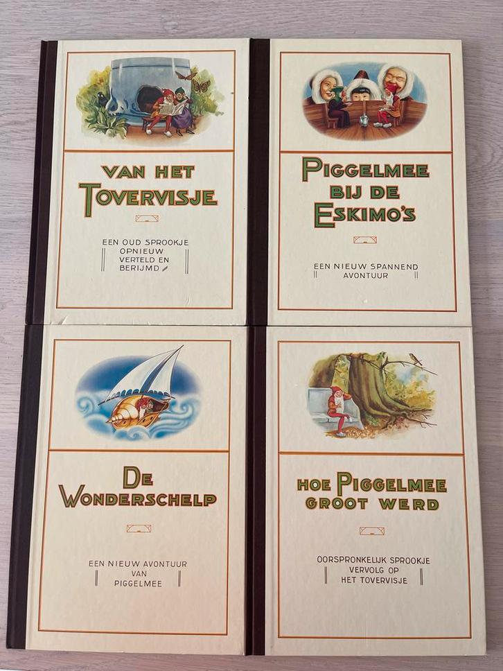 Kabouter Piggelmee - 4 Boekjes als Nieuw, Boeken, Kinderboeken | Jeugd | onder 10 jaar, Zo goed als nieuw, Sprookjes, Ophalen of Verzenden