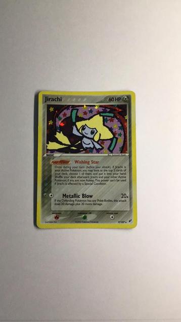 Jirachi holofoil - 2005 - 9/107 ID: ZA9-8S8-7LA beschikbaar voor biedingen