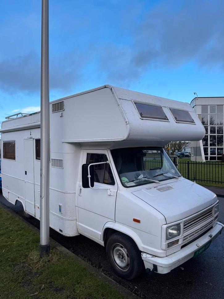 Camper autocaravan peugeot stacaravan, Caravans en Kamperen, Campers, Particulier, tot en met 5, Alkoof, Bürstner, Overige merken