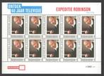 Postzegels Ontdek 60 jaar Televisie: Expeditie Robinson, Postzegels en Munten, Postzegels | Nederland, Ophalen of Verzenden, Na 1940