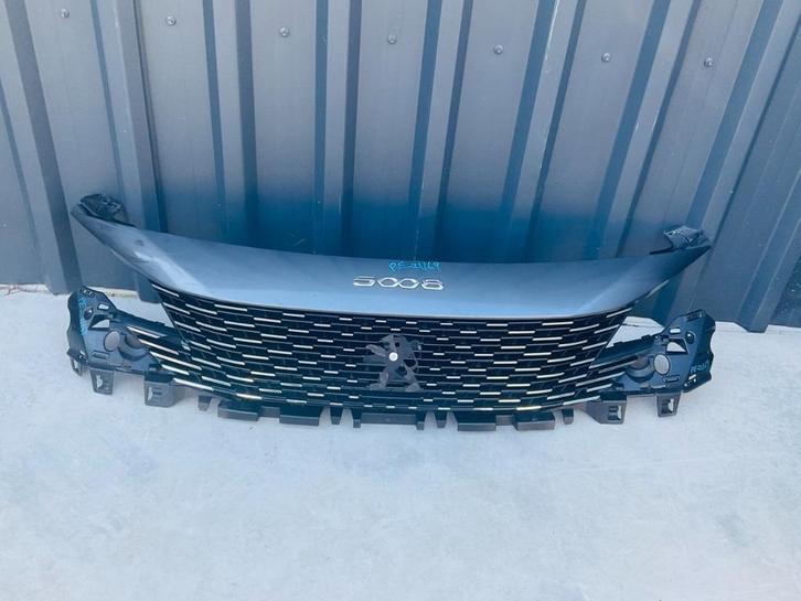 Bumper Grill peugeot 3008 5008 FL 9836828477 voorbumper, Auto diversen, Tuning en Styling, Ophalen of Verzenden